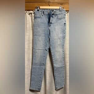 Express Light Blue Women's Skinny Jeans